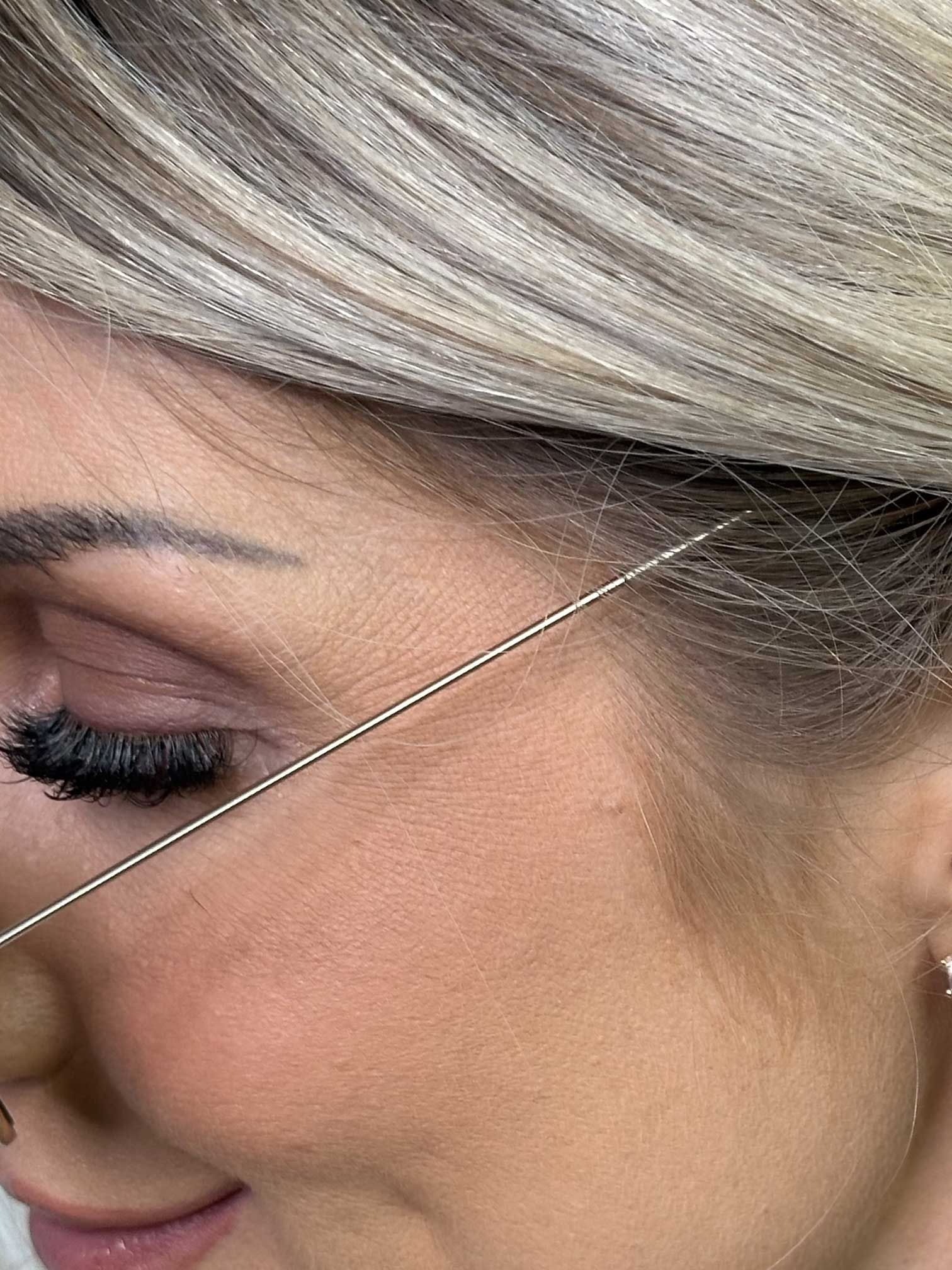 Michelle - Runde solbriller med guld stel